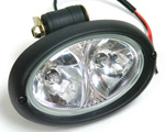 BNS2502S Spot Lamp Oval twin