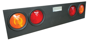 BTB850 Tail Board Universal with Lamps